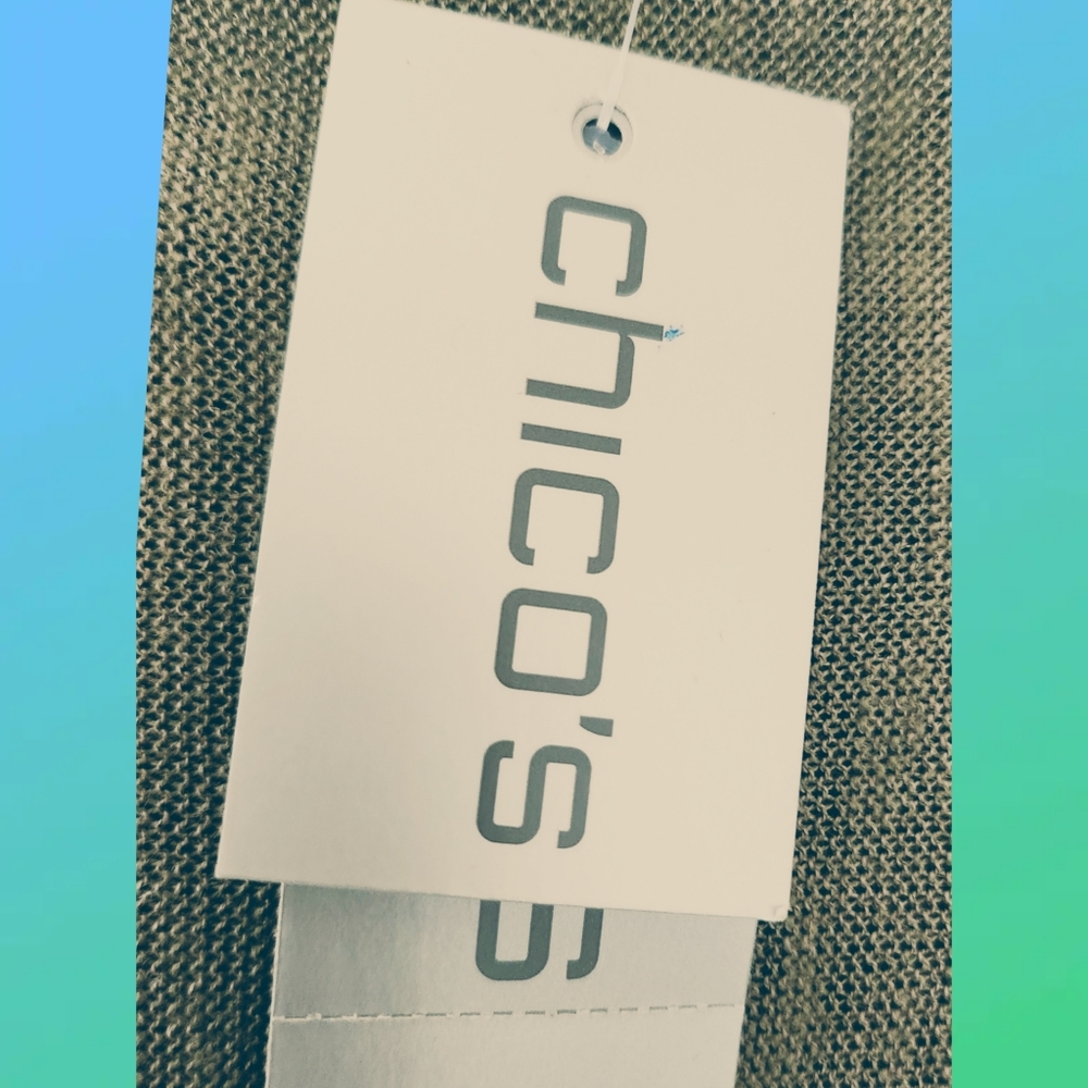 CHICO'S SLUB YARN COCOON COVERING BNWT SIZE X/L - Picture 2 of 4
